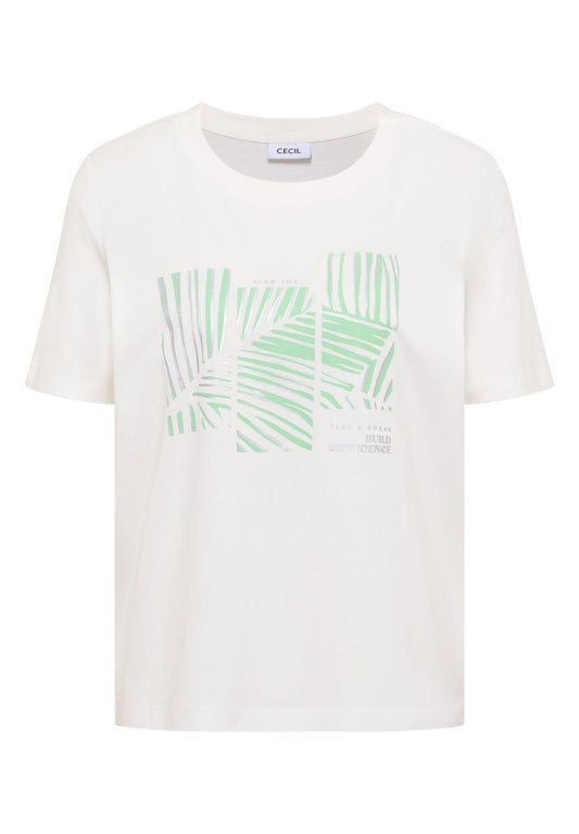 T-Shirt mit Rundhals und Artwork
