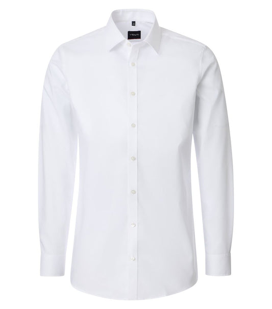 Popeline Hemd uni 001420