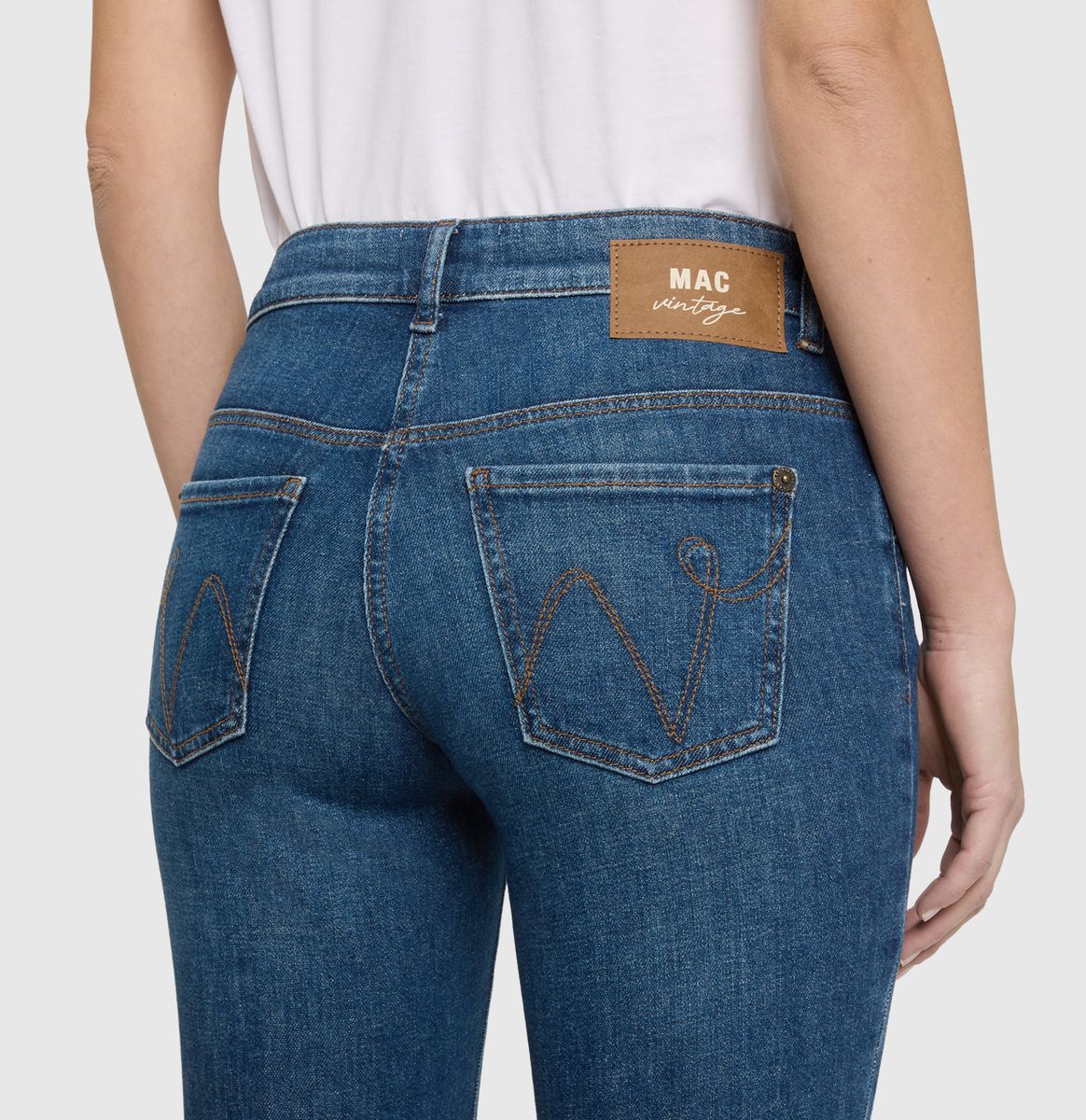 MAC JEANS - DETROIT, Auth. comfort vintage denim