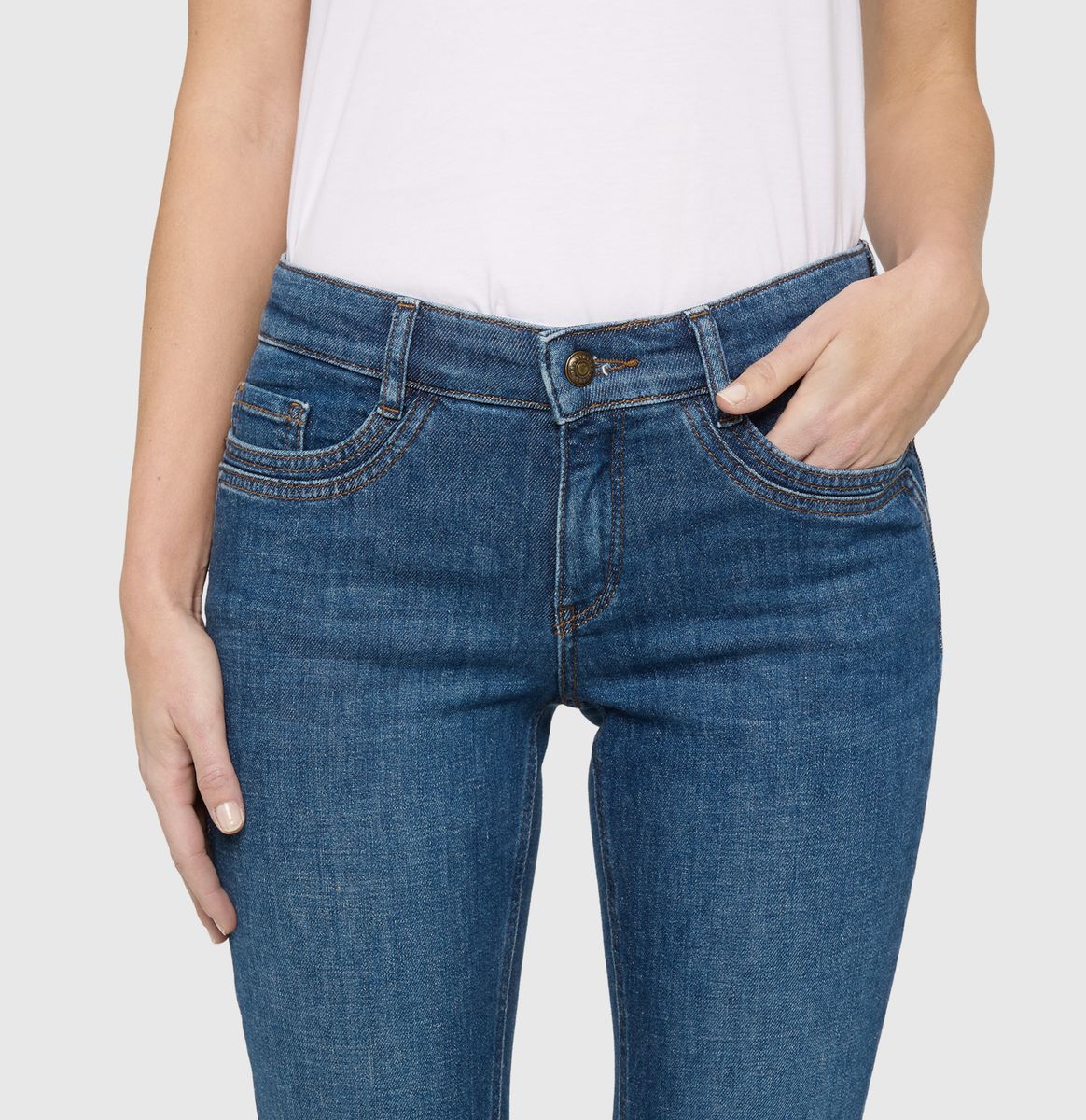 MAC JEANS - DETROIT, Auth. comfort vintage denim