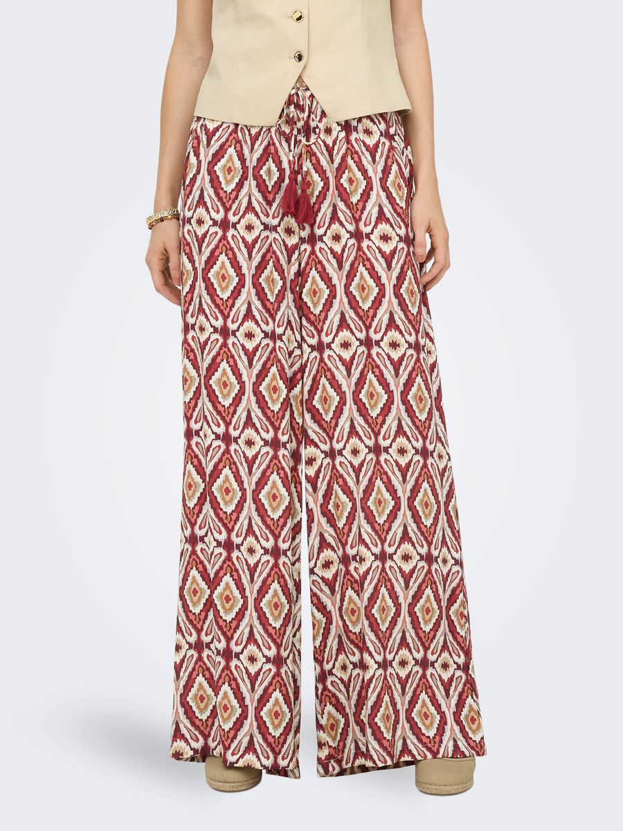 ONLGINI MIKASI WIDE PULL UP PANT WVN