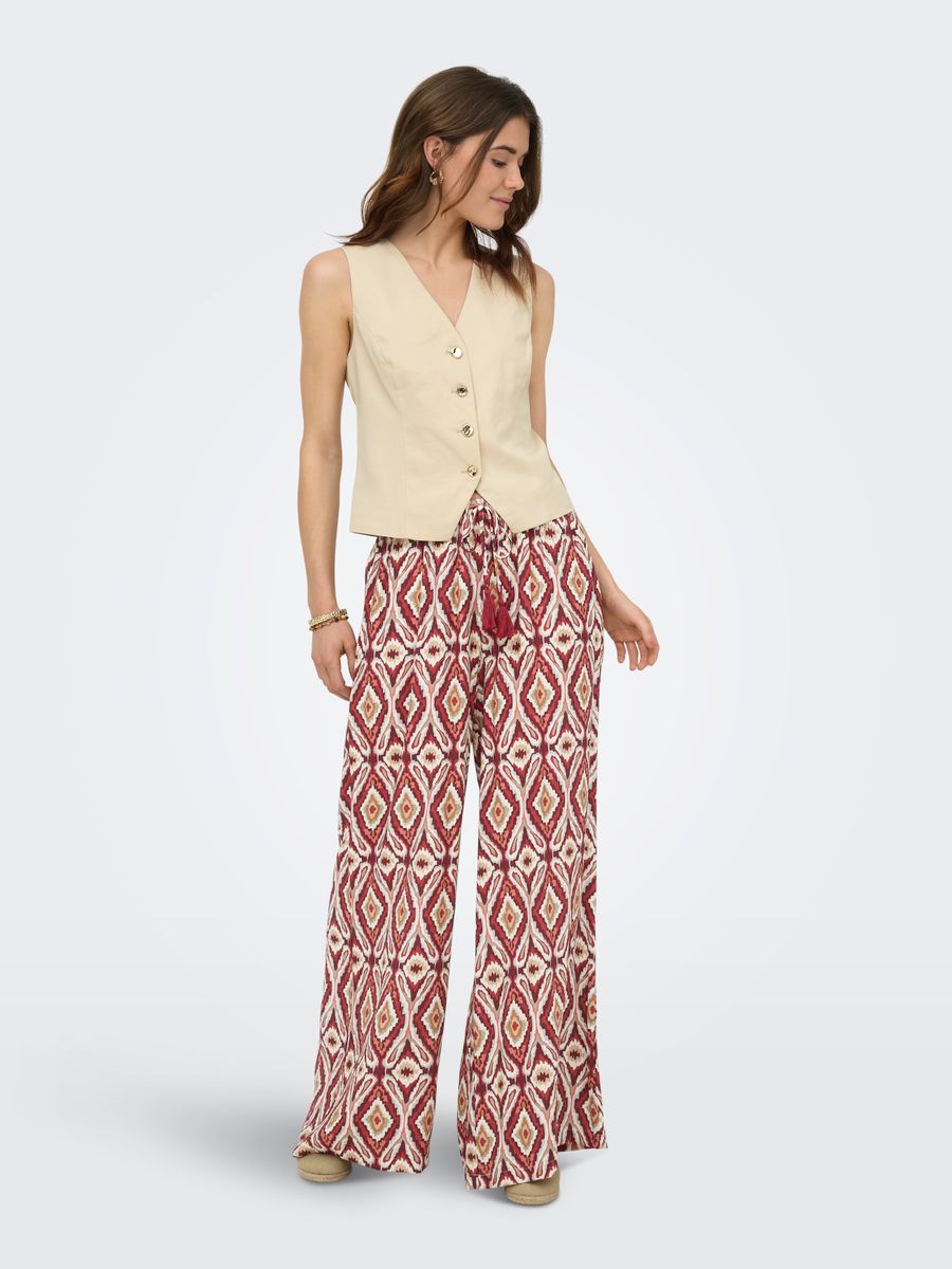 ONLGINI MIKASI WIDE PULL UP PANT WVN