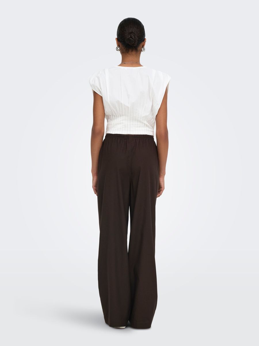 ONLISOLA MW PULL-UP WIDE PANT PNT