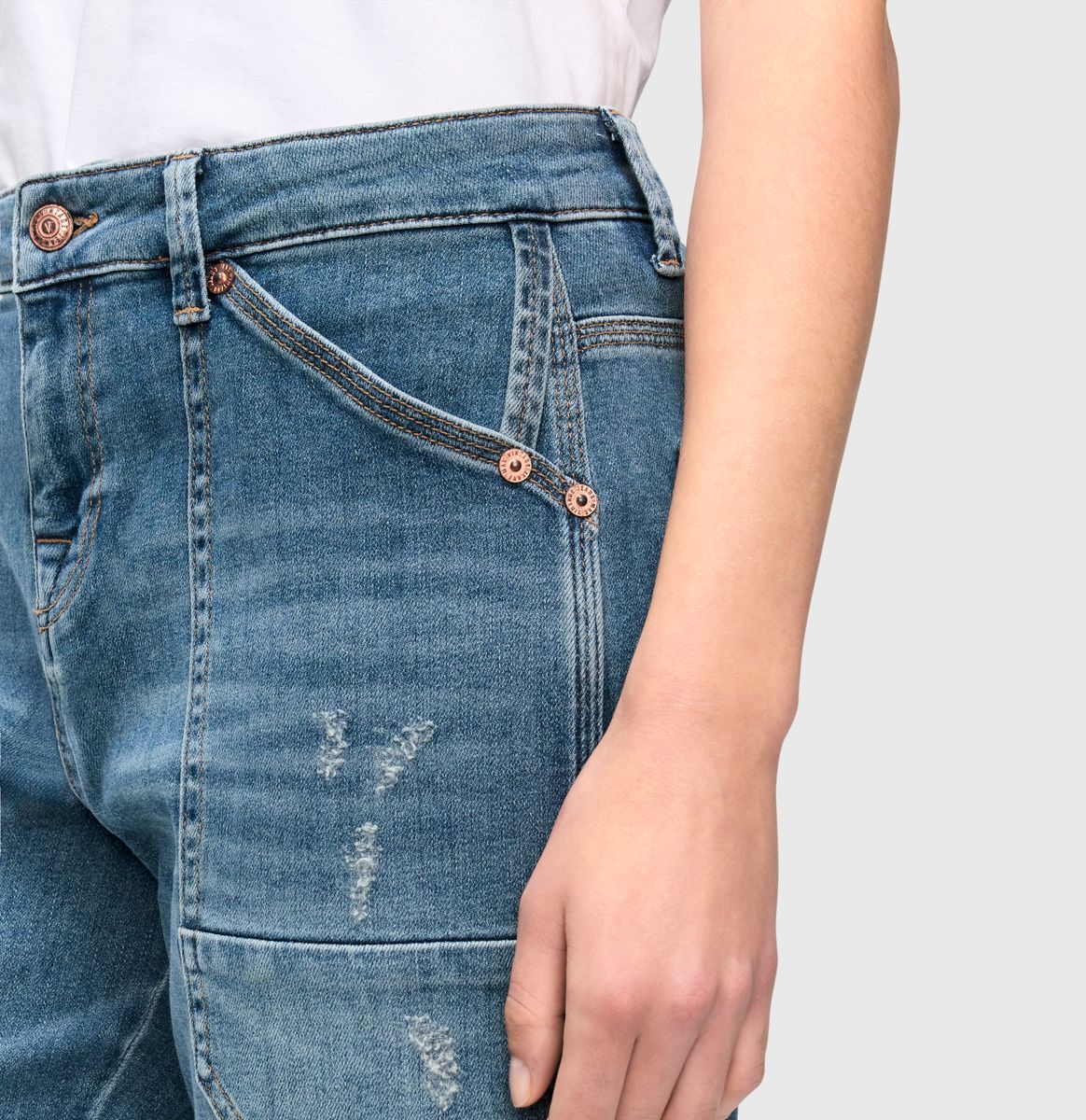 MAC JEANS - IOWA, Auth. comfort vintage denim
