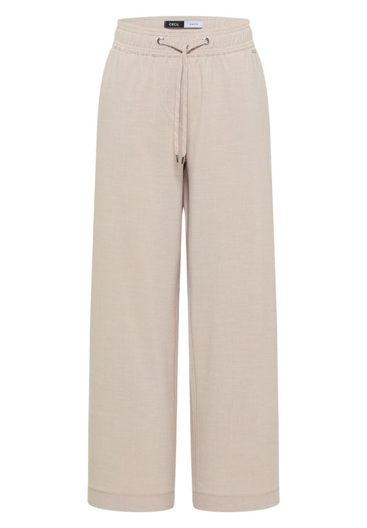 High Waist Wide Leg Hose im Loose Fit