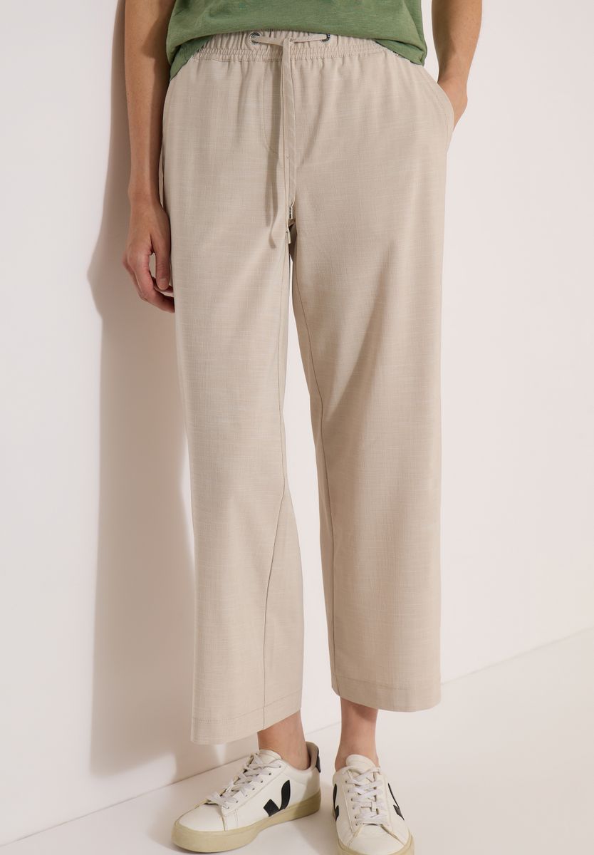 High Waist Wide Leg Hose im Loose Fit
