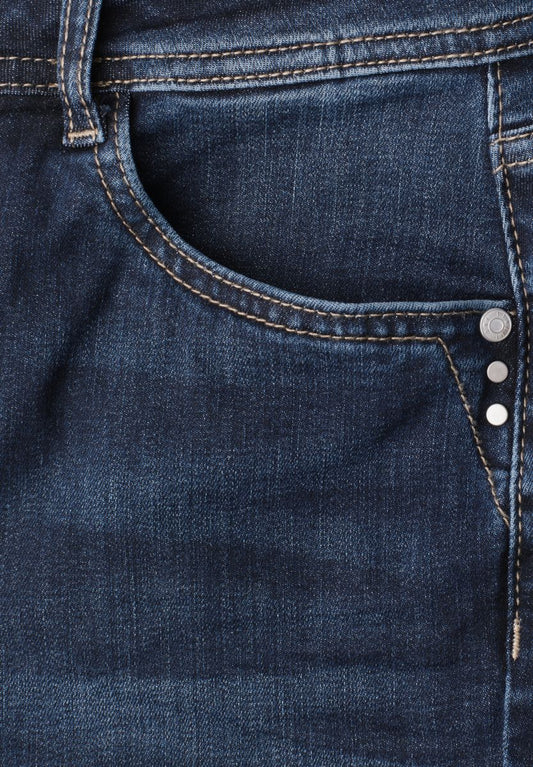High Waist Bootcut Jeans im Slim Fit