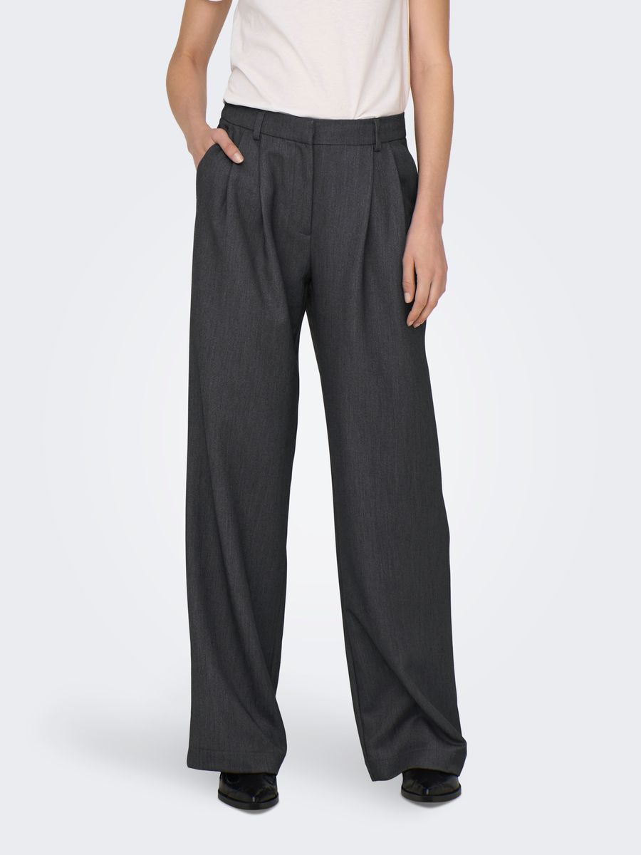 ONLHATTIE HW PLEAT STR PANT TLR NOOS