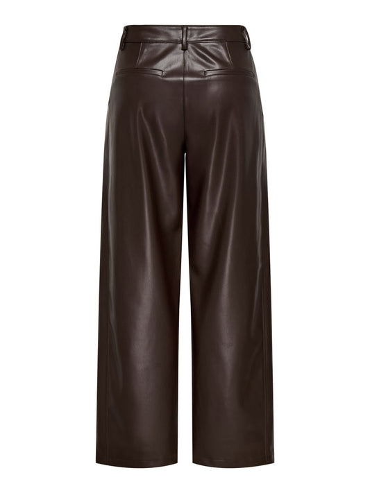 ONLNELI MW FAUX LEA BARREL PANT PNT