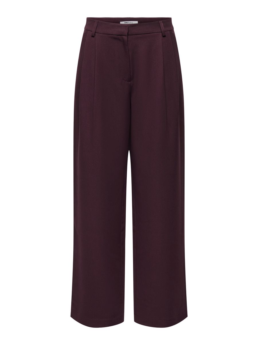ONLHATTIE HW PLEAT STR PANT TLR NOOS