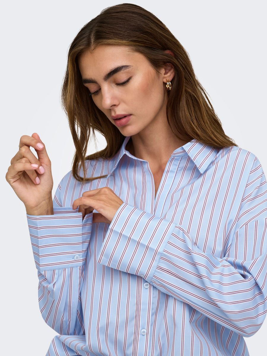 ONLOREGON ALVA LS REG SHIRT CC WVN