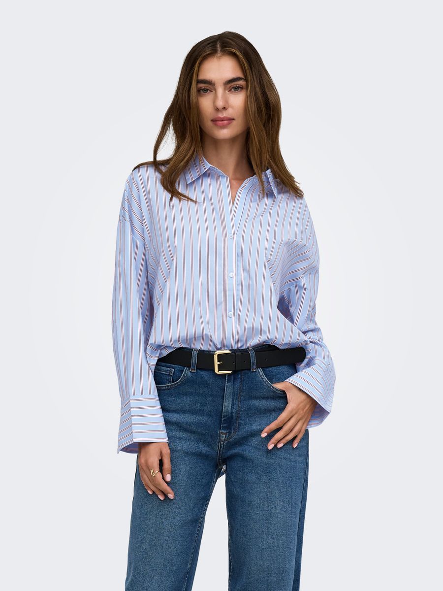 ONLOREGON ALVA LS REG SHIRT CC WVN
