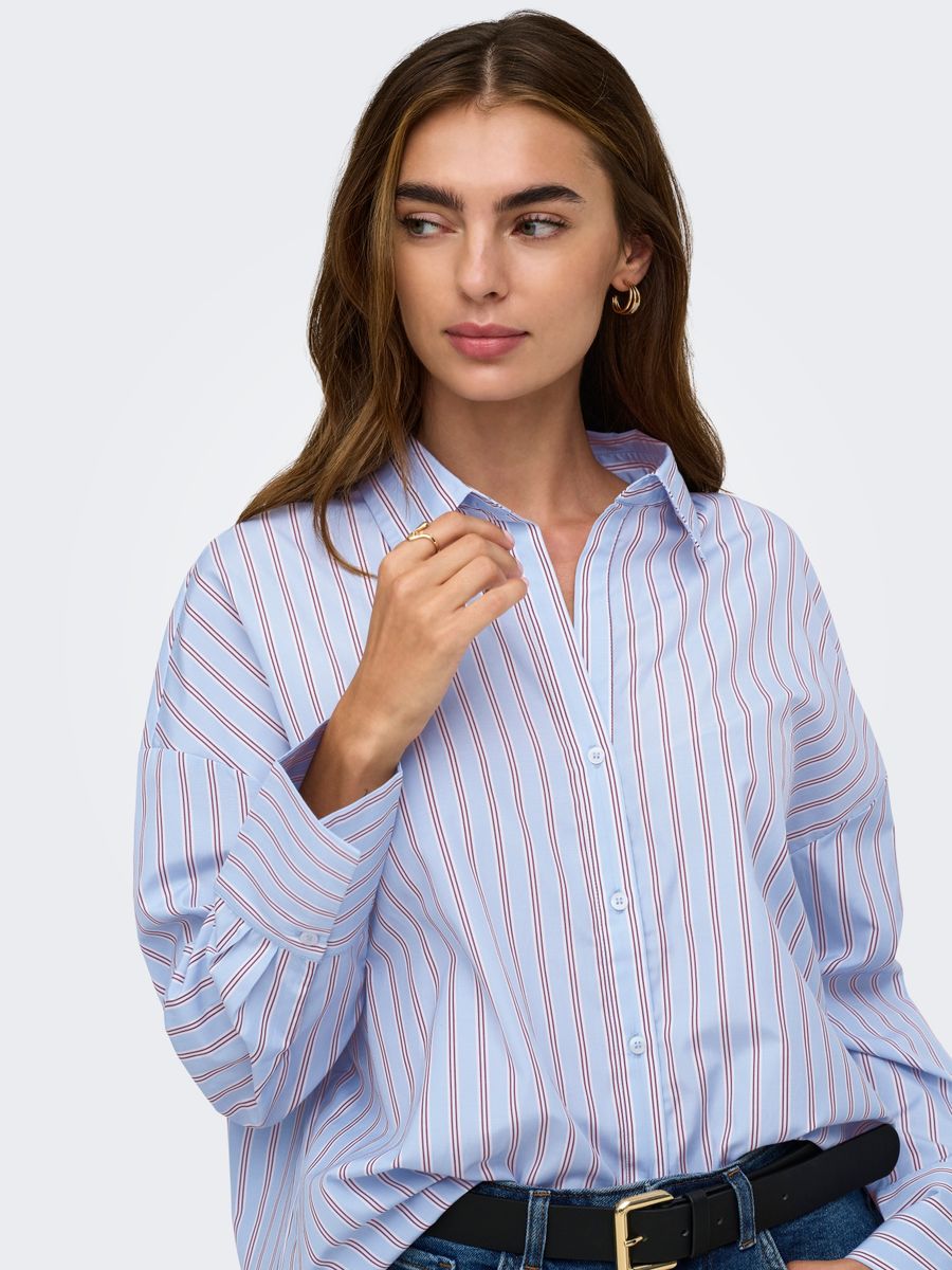 ONLOREGON ALVA LS REG SHIRT CC WVN