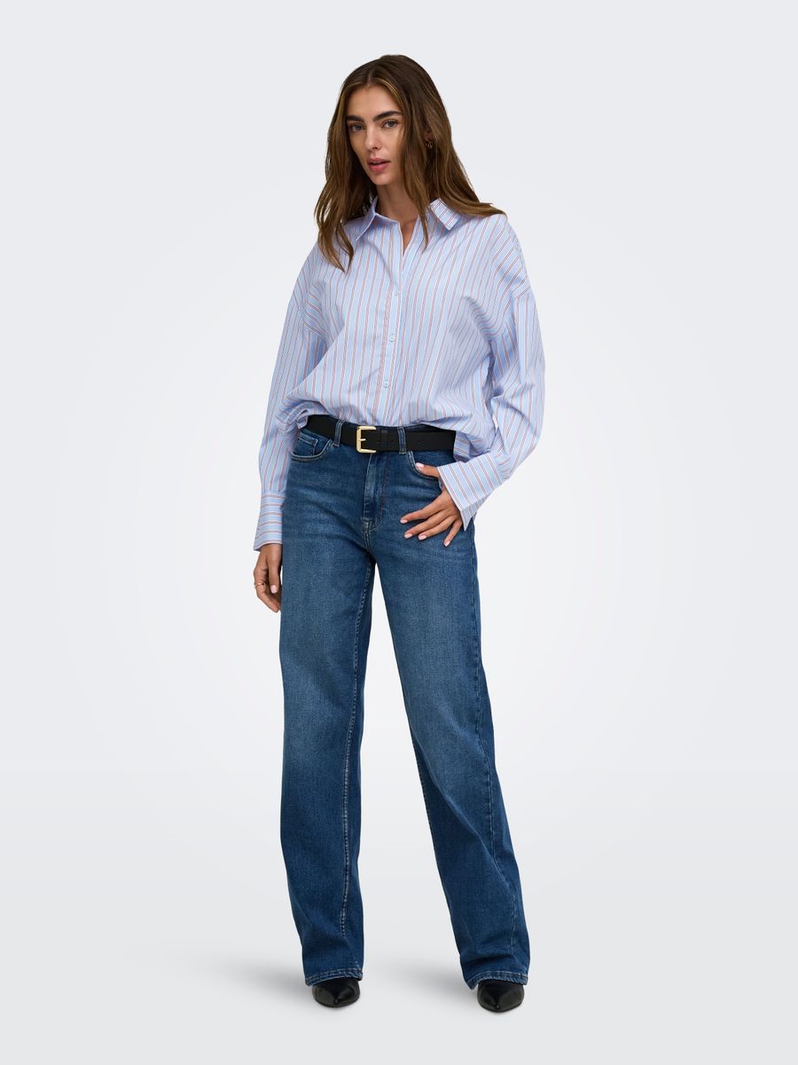 ONLOREGON ALVA LS REG SHIRT CC WVN
