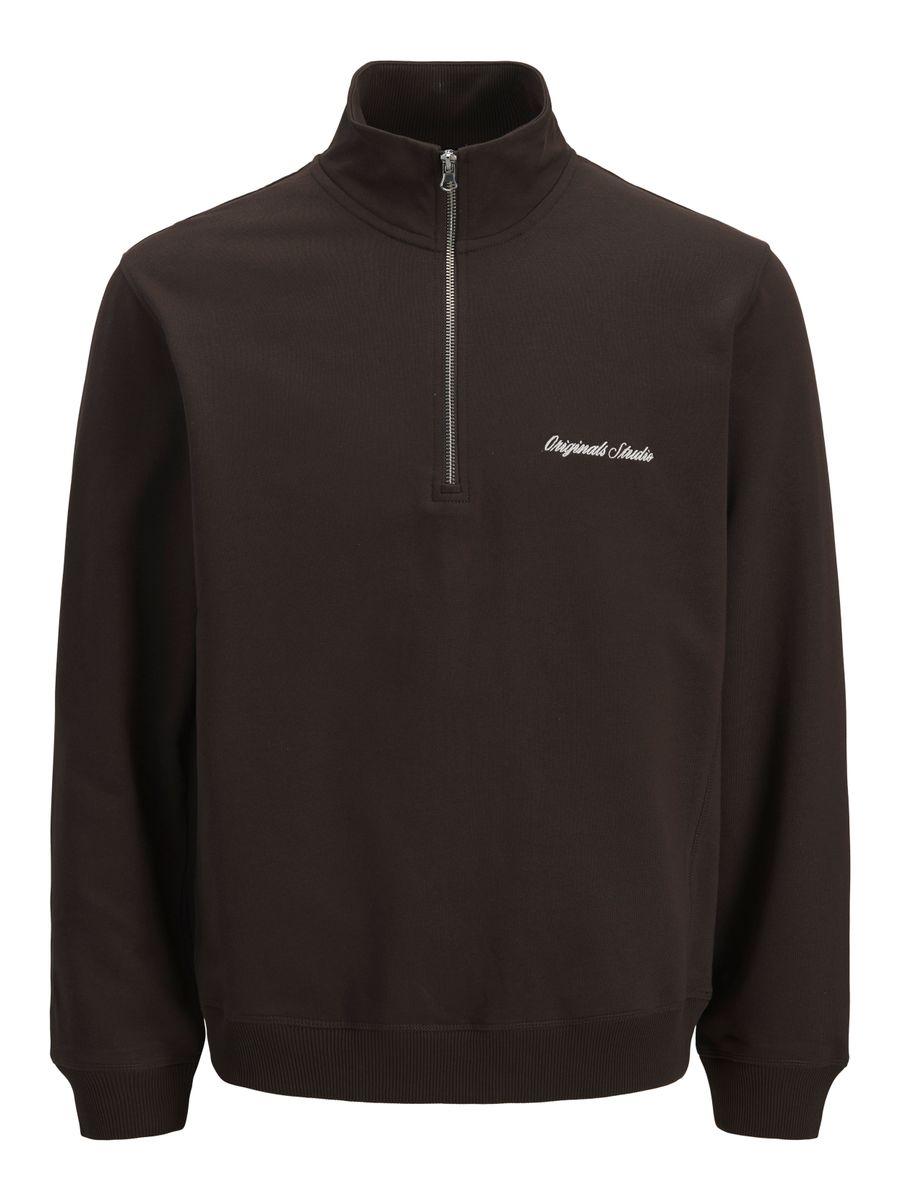 JORNORREBRO EMB SWEAT HIGH NECK NOOS