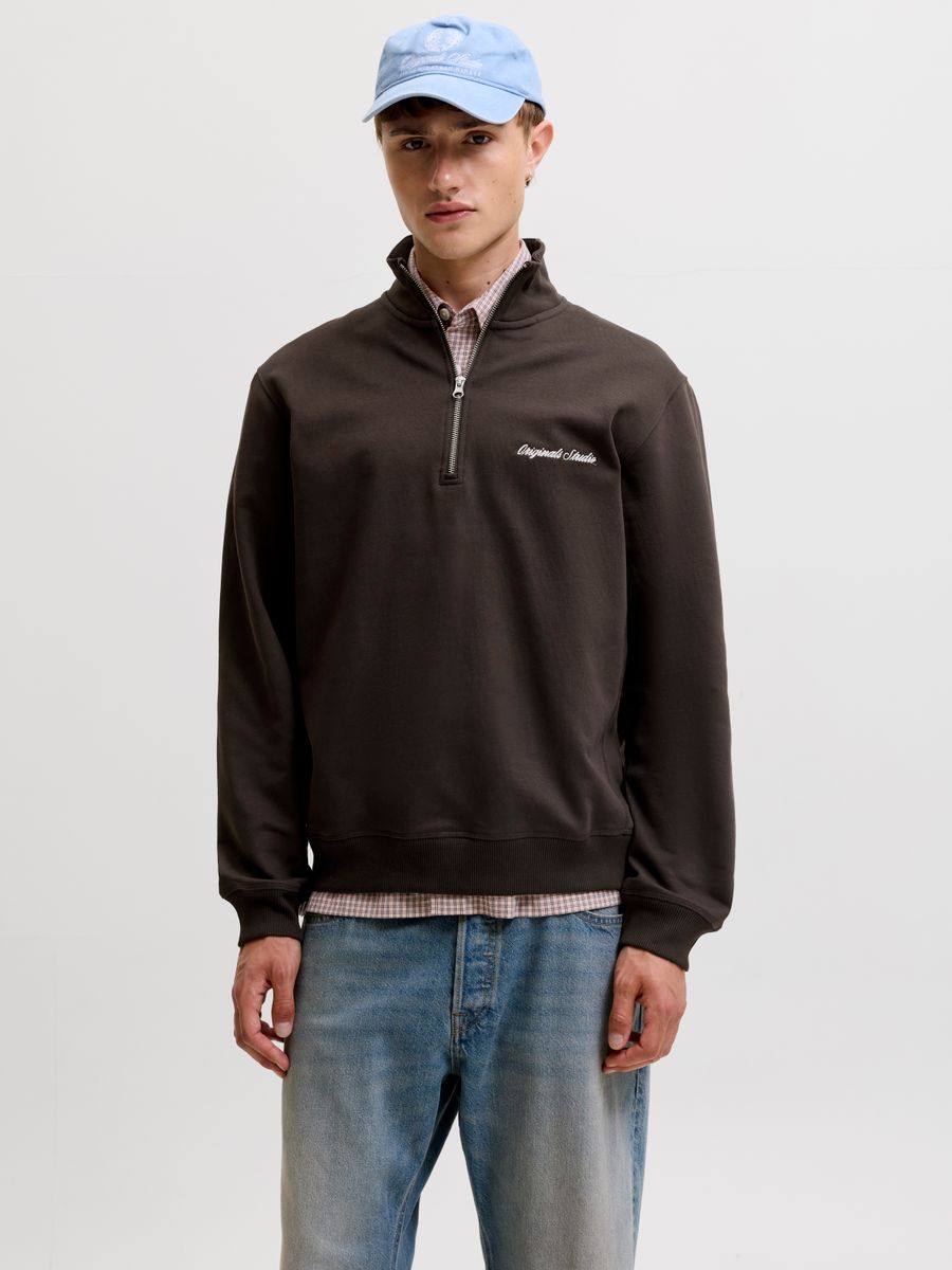 JORNORREBRO EMB SWEAT HIGH NECK NOOS