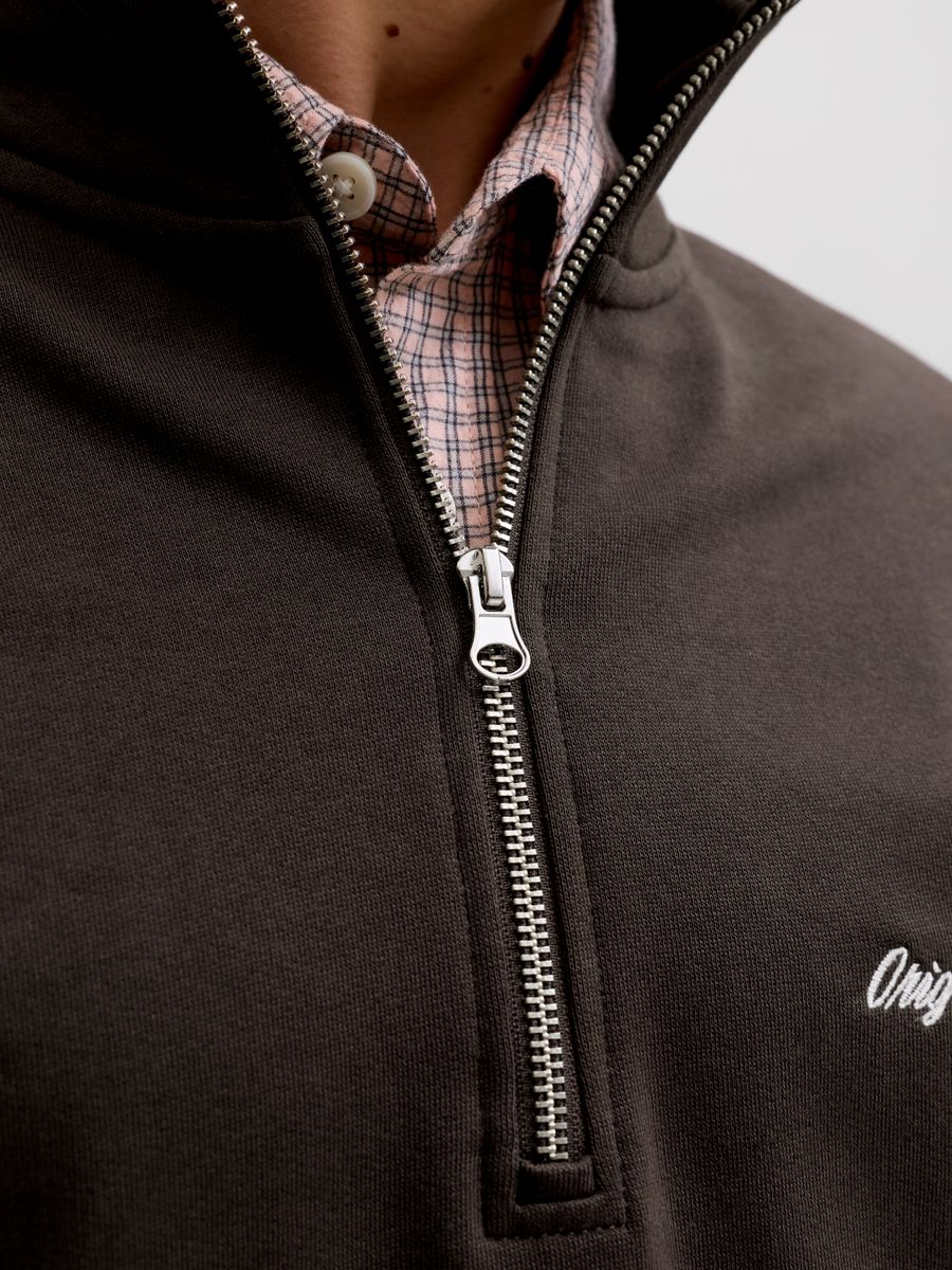 JORNORREBRO EMB SWEAT HIGH NECK NOOS