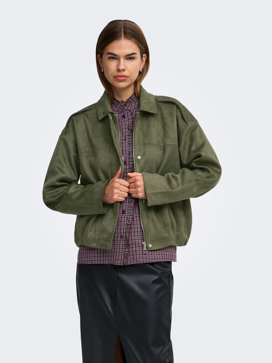 ONLAMBER FAUX SUEDE JACKET OTW