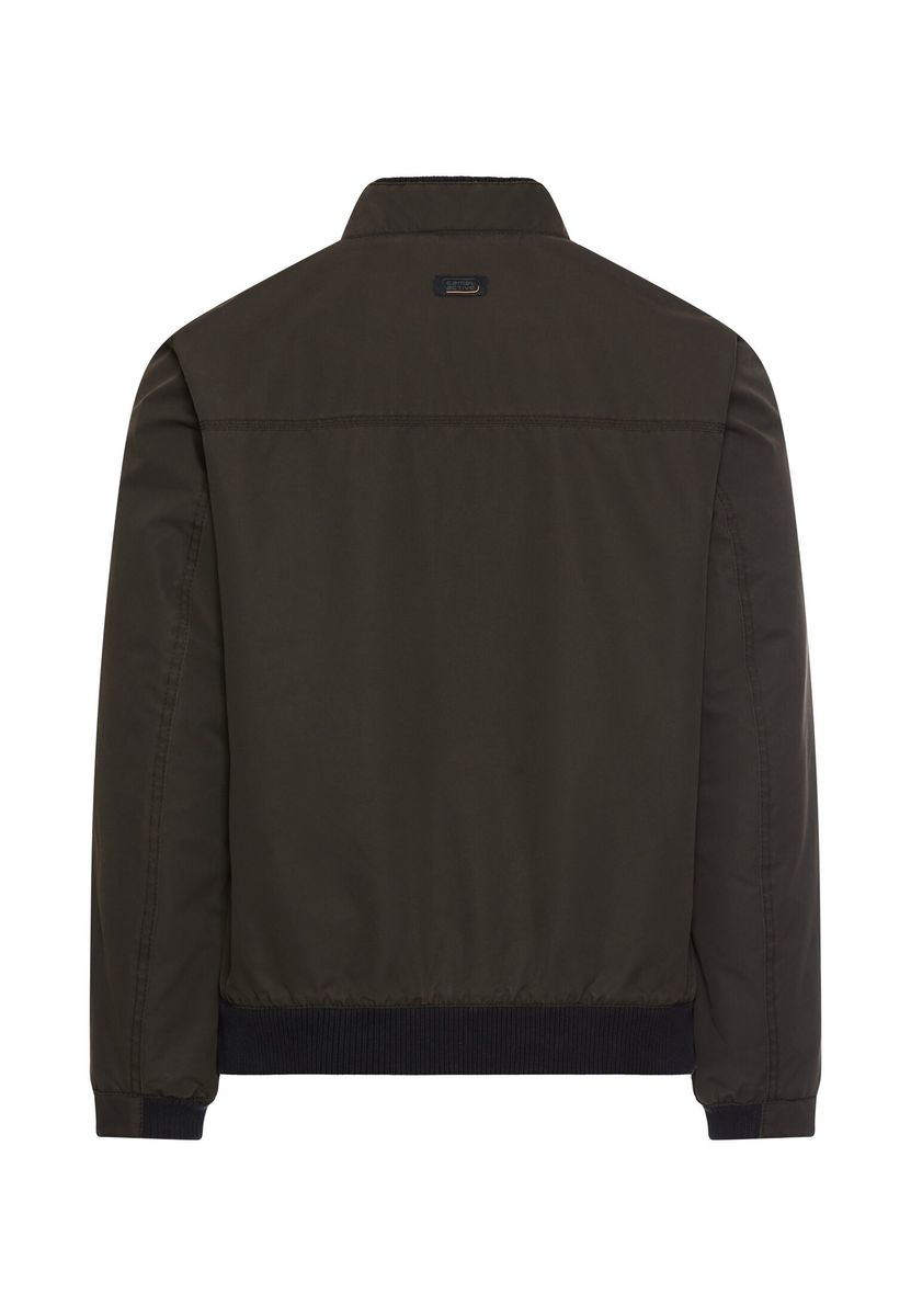 Leichte Bomberjacke mit Strickbund
