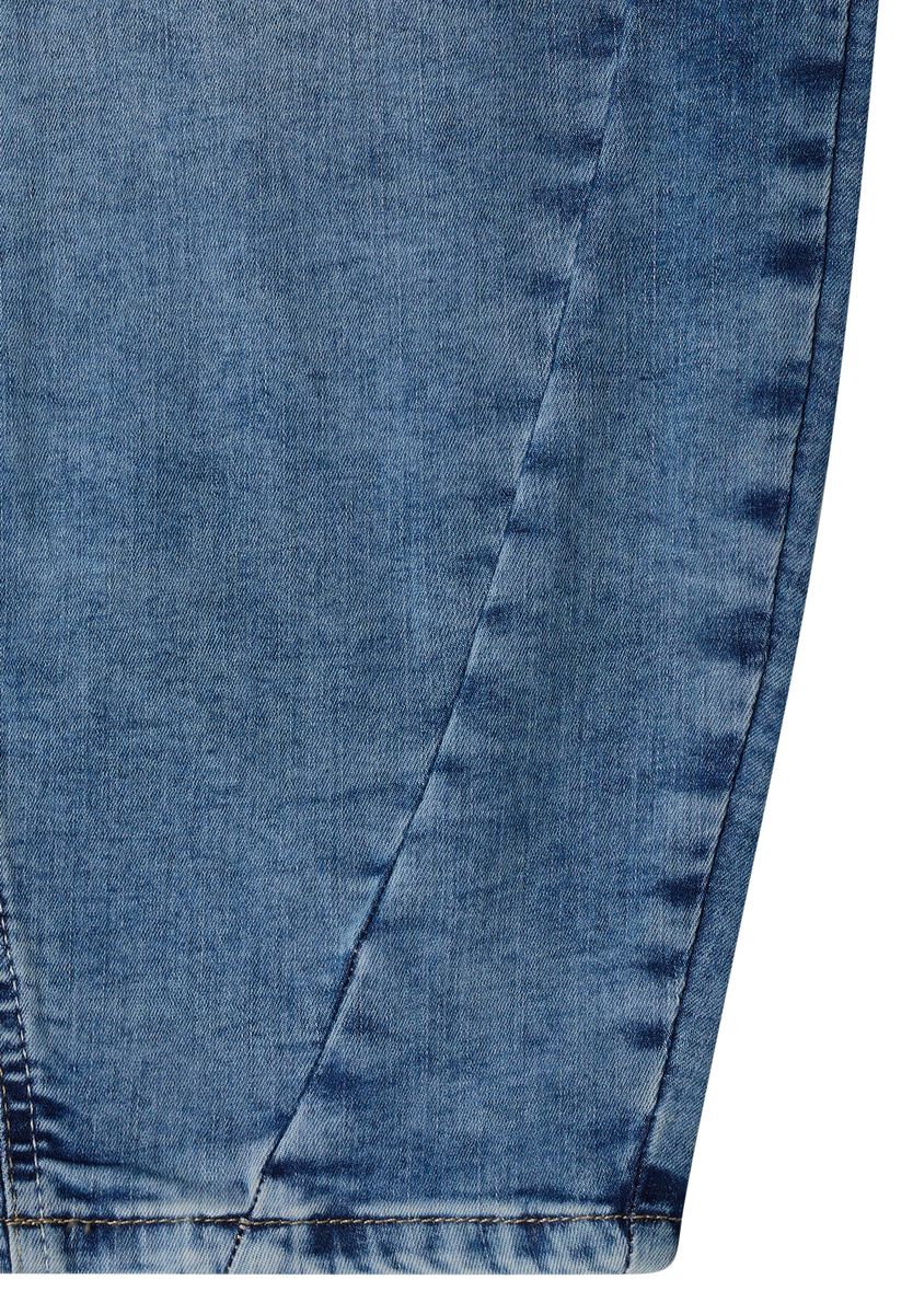 High Waist Barrel Leg Jeans im Loose Fit