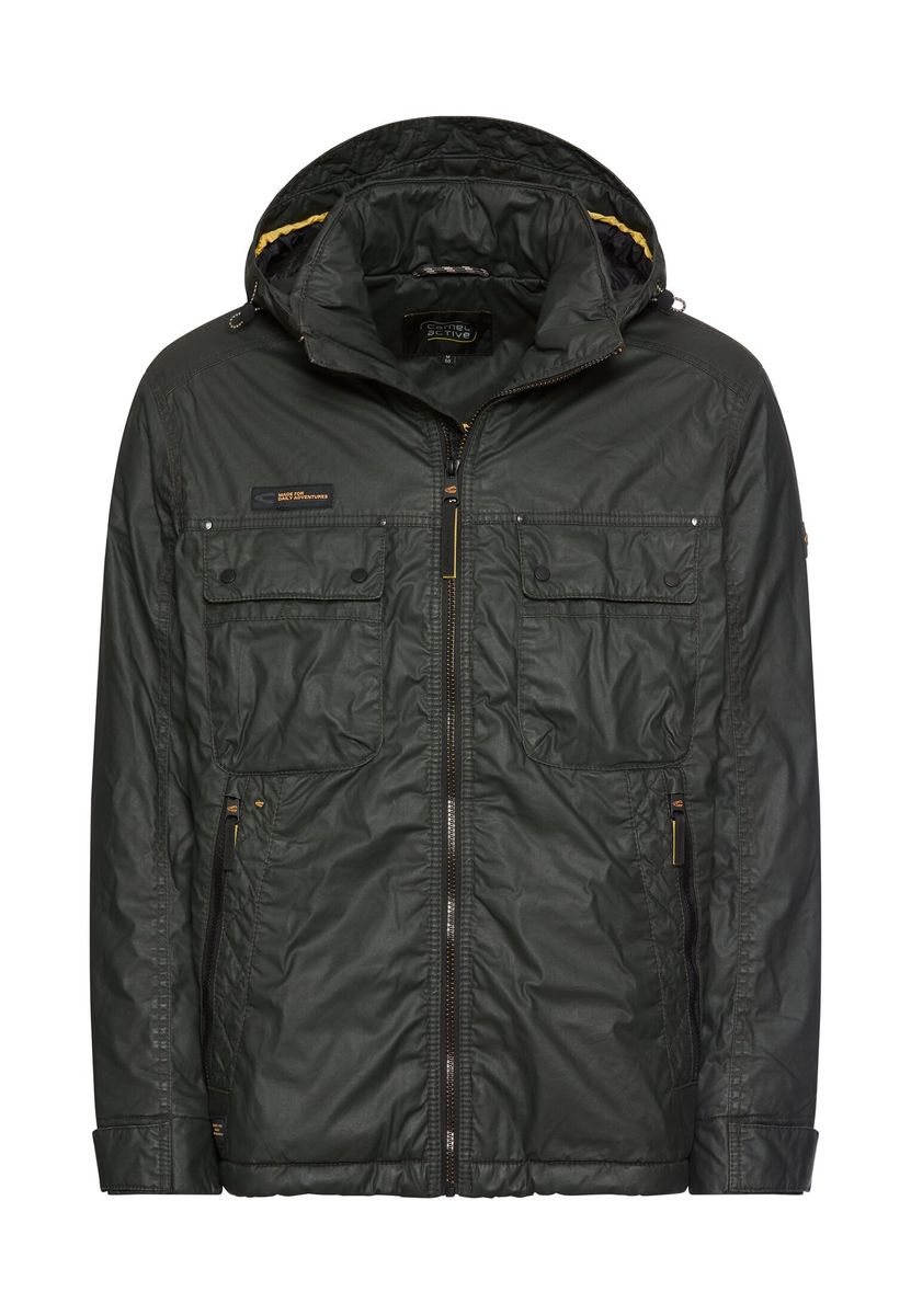 Kapuzenjacke mit gestepptem Futter