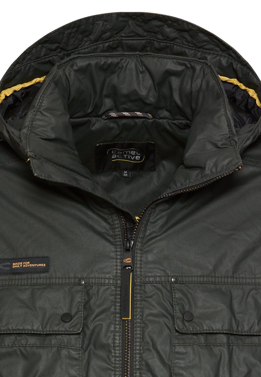 Kapuzenjacke mit gestepptem Futter
