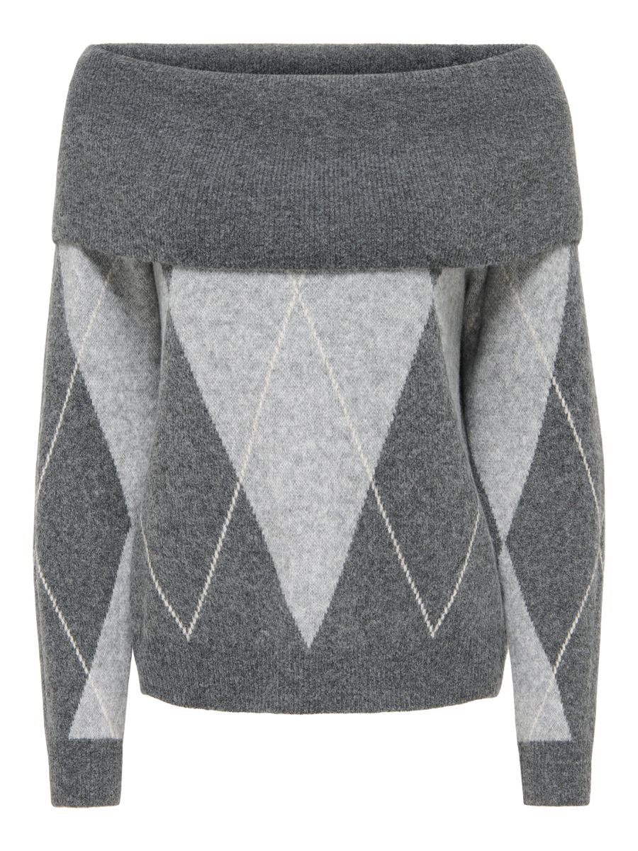 ONLALIVIA LS OFF SHOULDER KNT