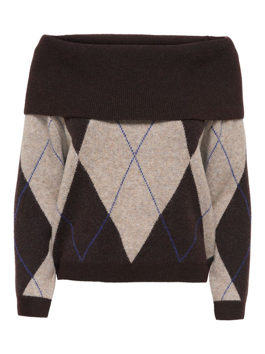 ONLALIVIA LS OFF SHOULDER KNT