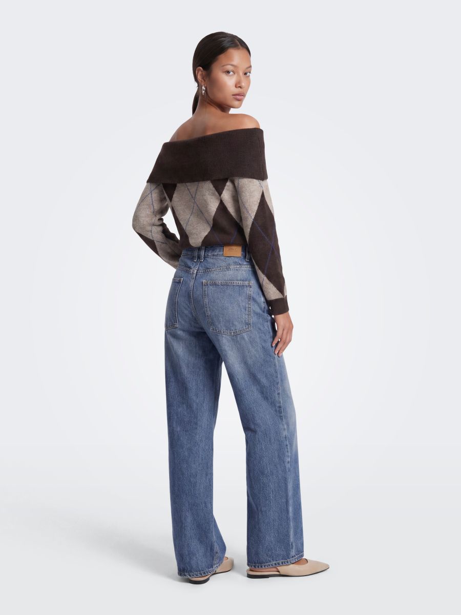ONLALIVIA LS OFF SHOULDER KNT