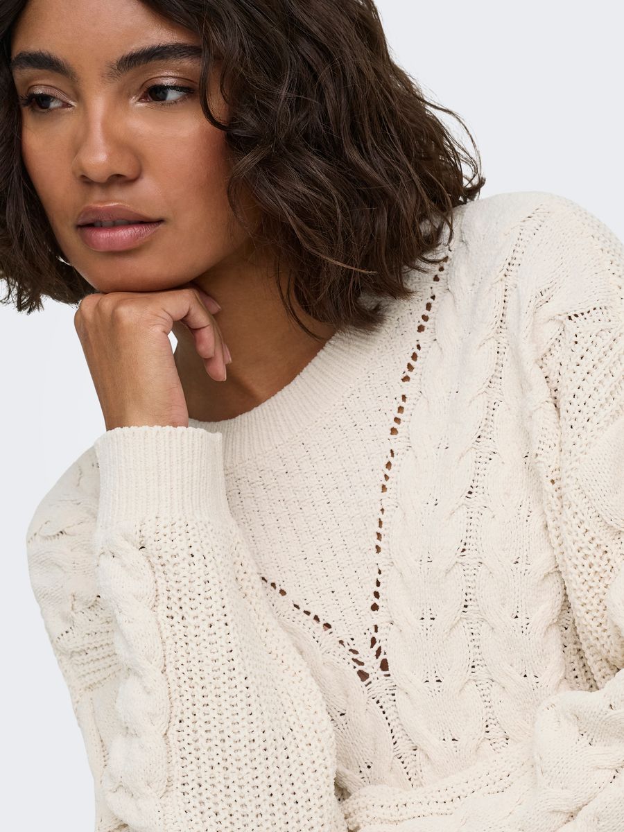 ONLELLY LS O-NECK CC KNT