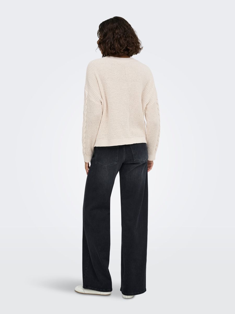 ONLELLY LS O-NECK CC KNT