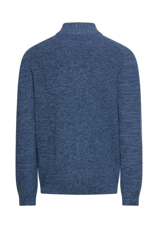 Kernige Strickjacke aus Baumwollgemisch
