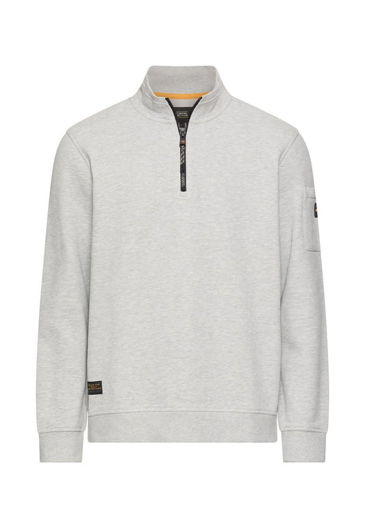 Sweatshirt mit Troyerkragen