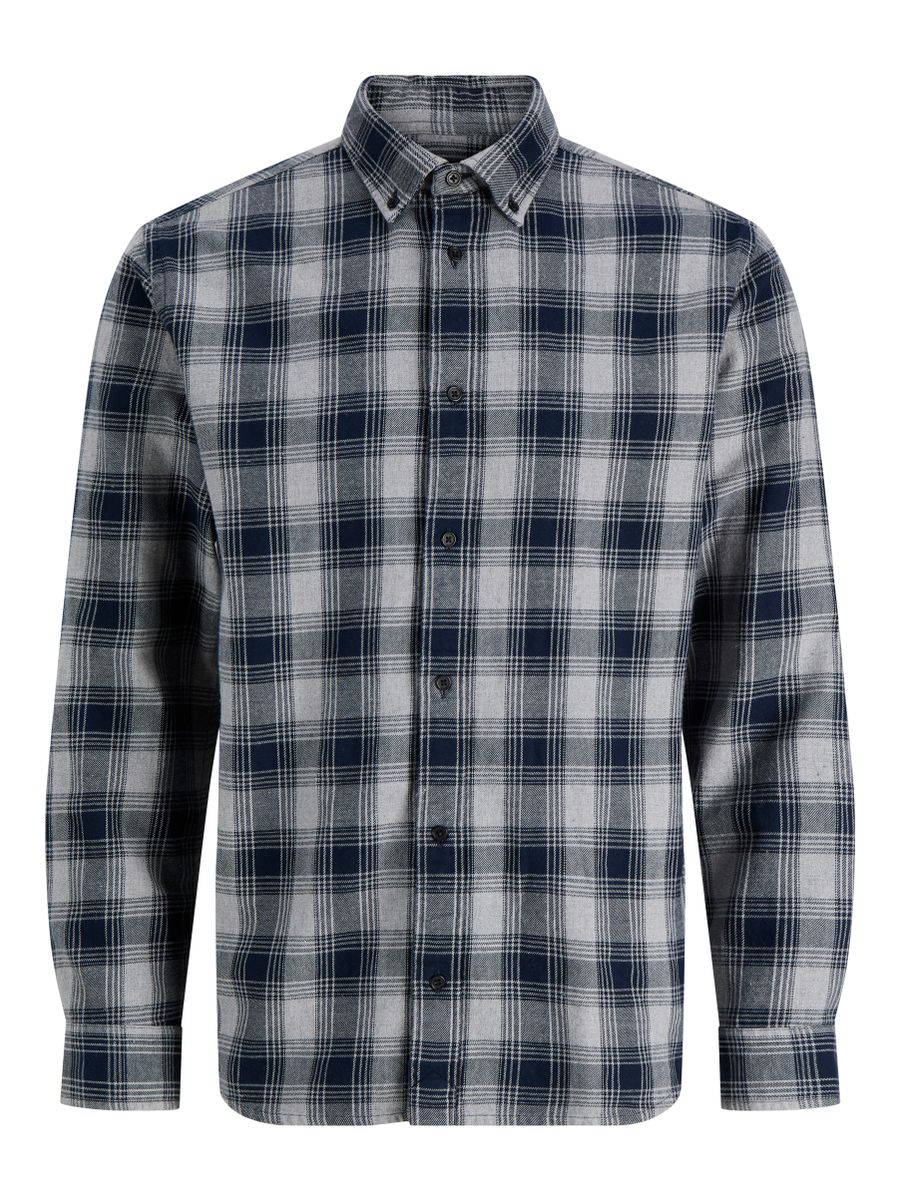 JPRBLUHARVEY CHECK L/S SHIRT SN