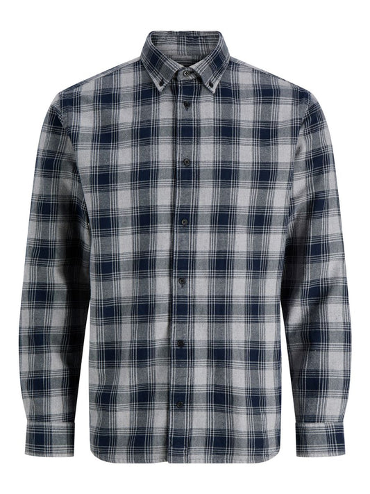 JPRBLUHARVEY CHECK L/S SHIRT SN