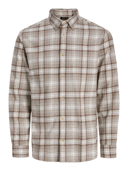 JPRBLUHARVEY CHECK L/S SHIRT SN