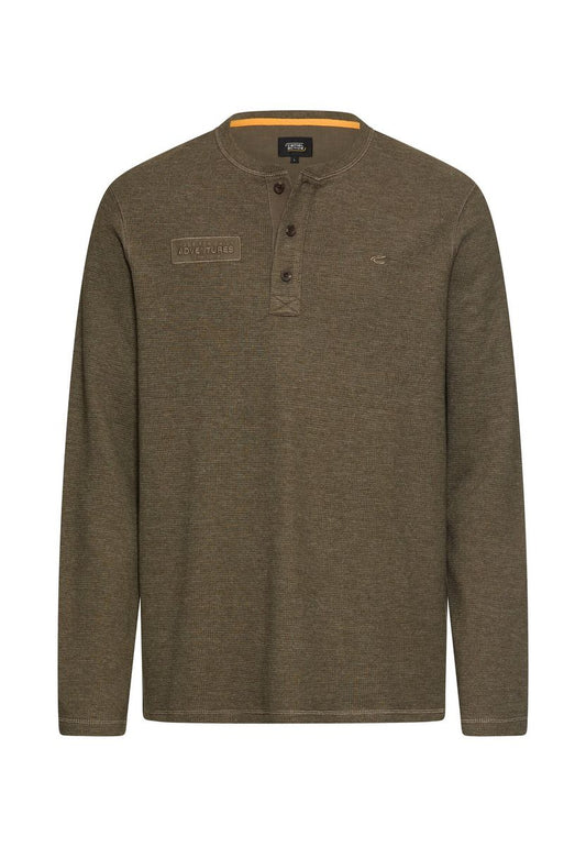 Henley-Shirt aus Organic Cotton
