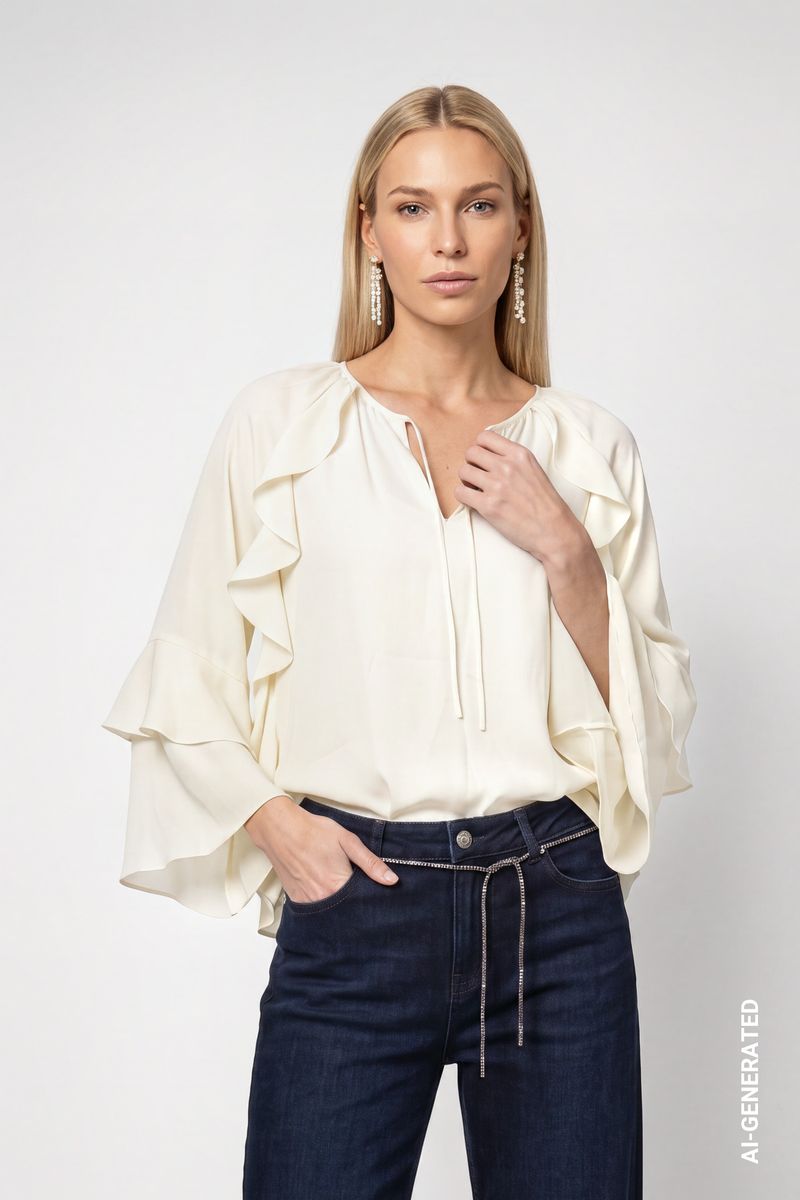 Chiffon Bluse