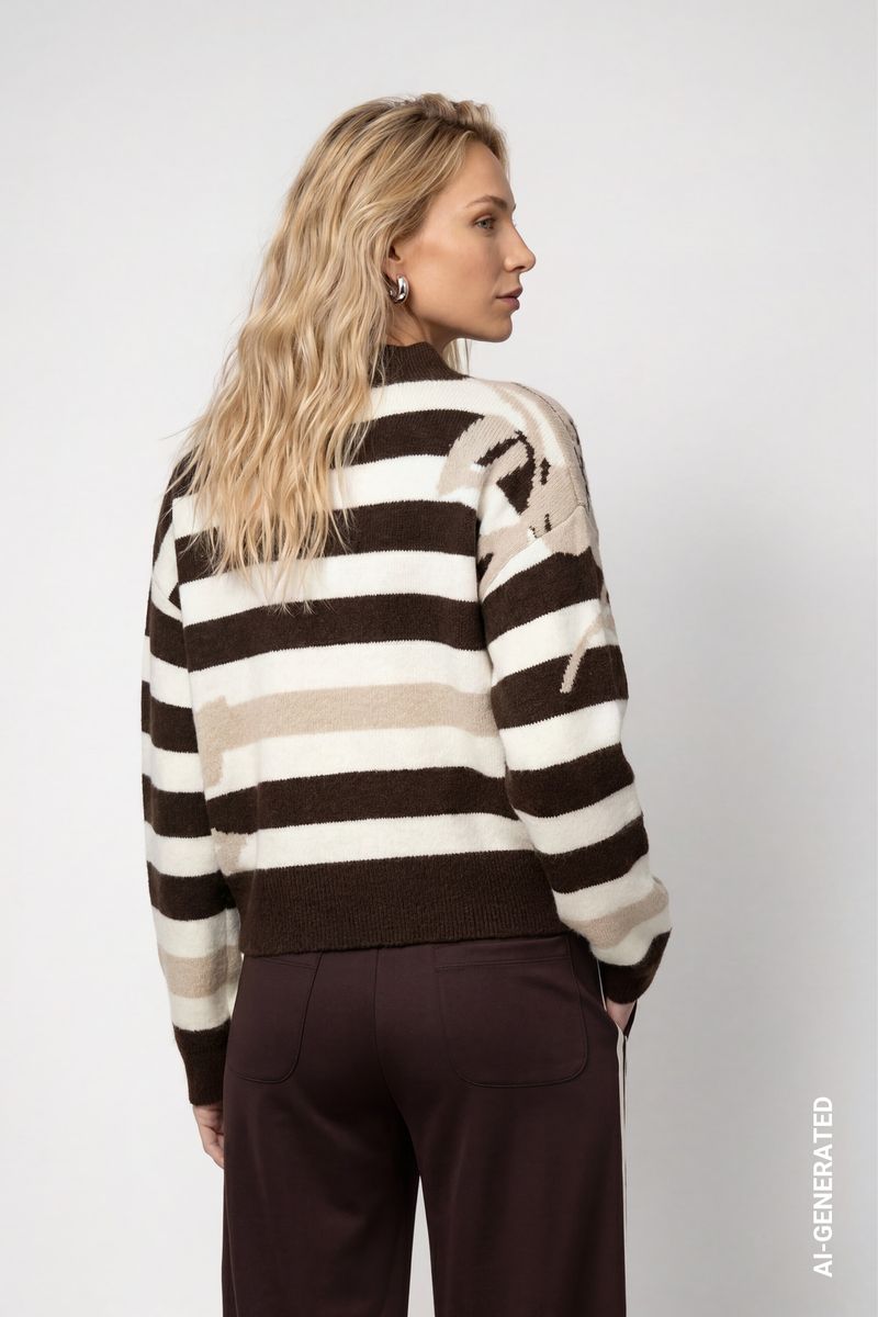 Strickpullover mit weicher Haptik