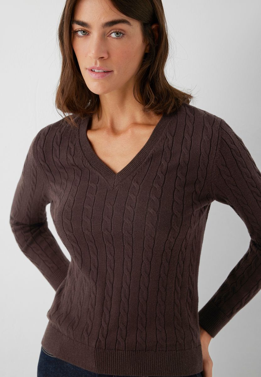 V-NECK SWEATER