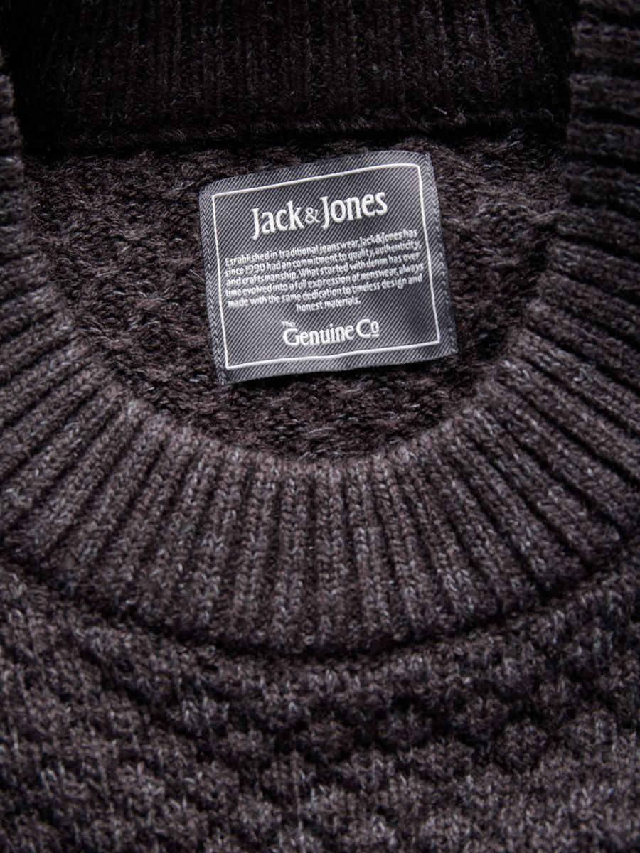 JJBLAKE KNIT CREW NECK SN