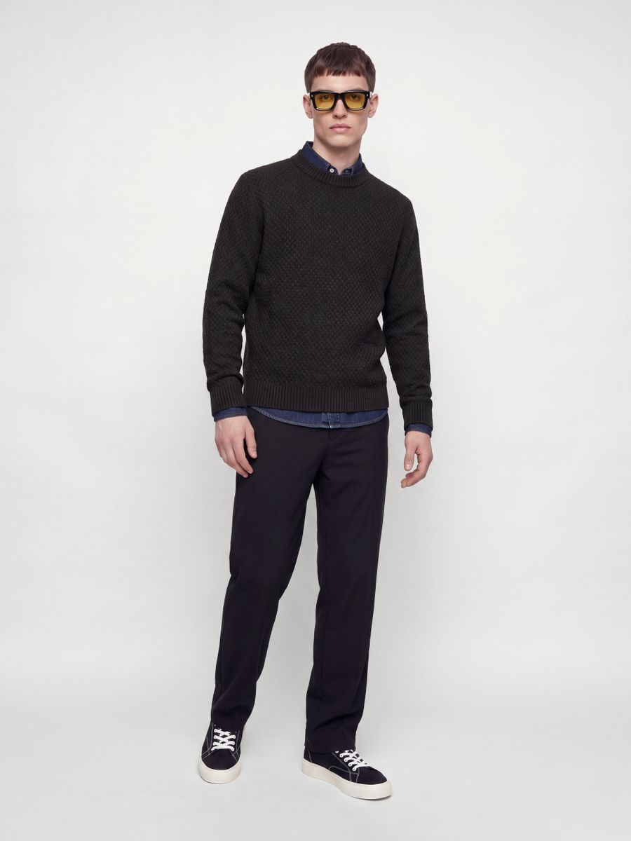 JJBLAKE KNIT CREW NECK SN