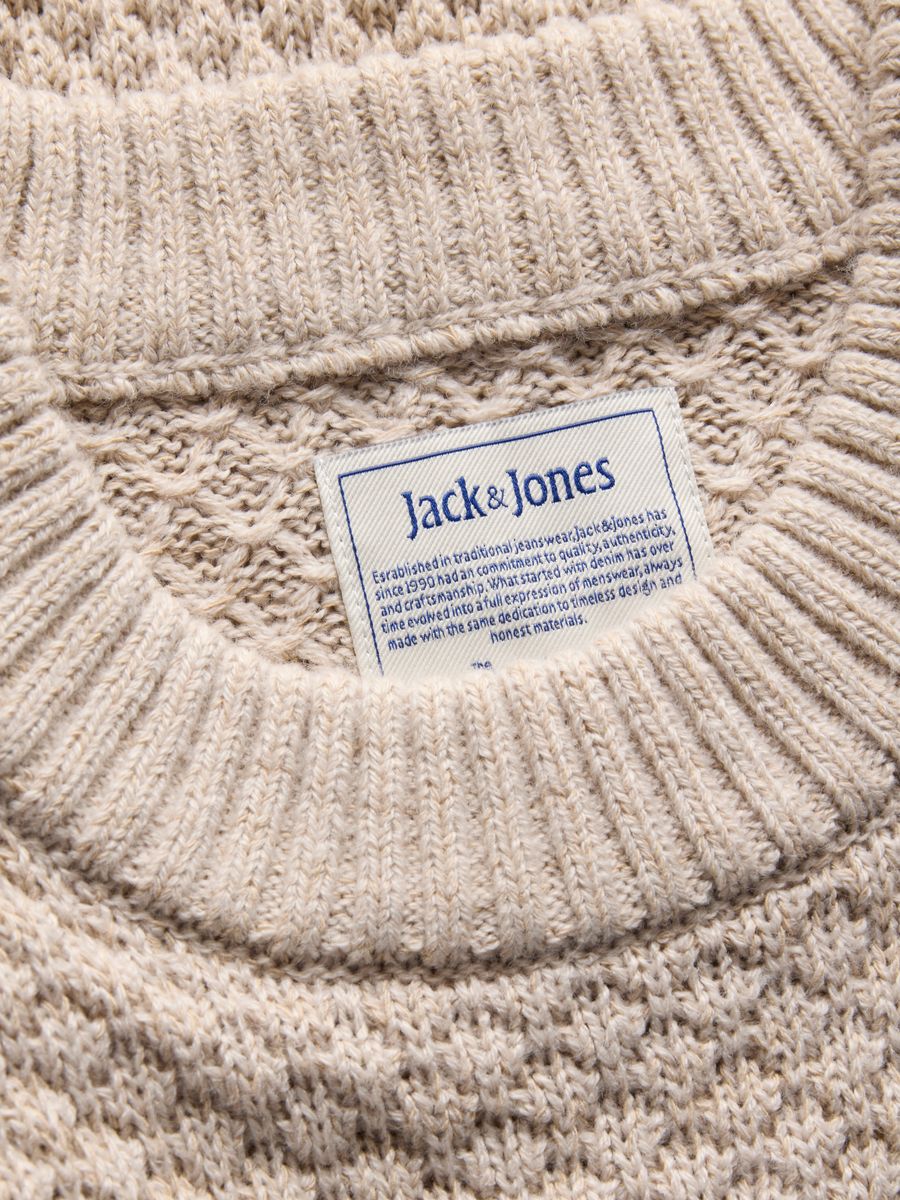 JJBLAKE KNIT CREW NECK SN