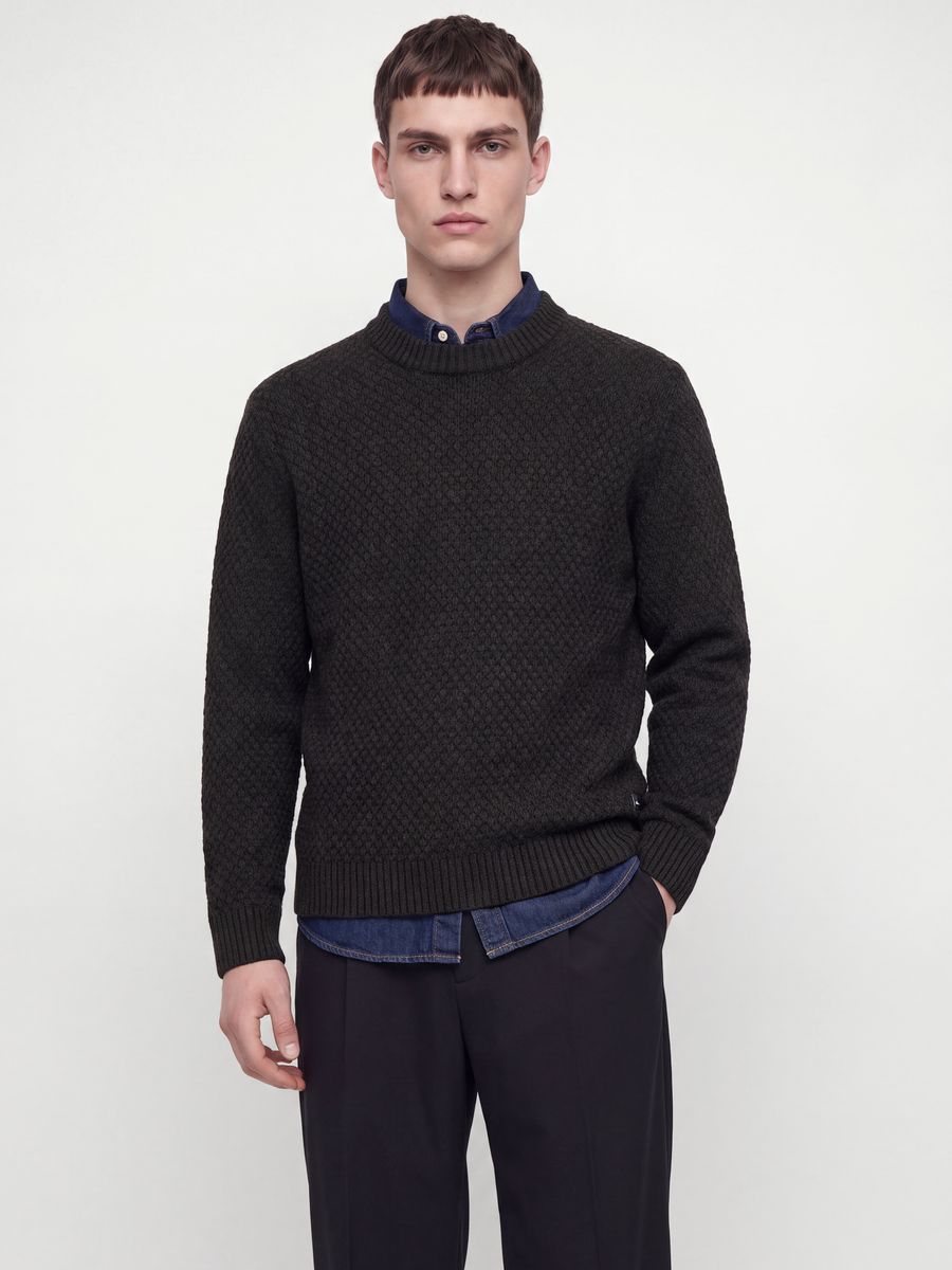 JJBLAKE KNIT CREW NECK SN