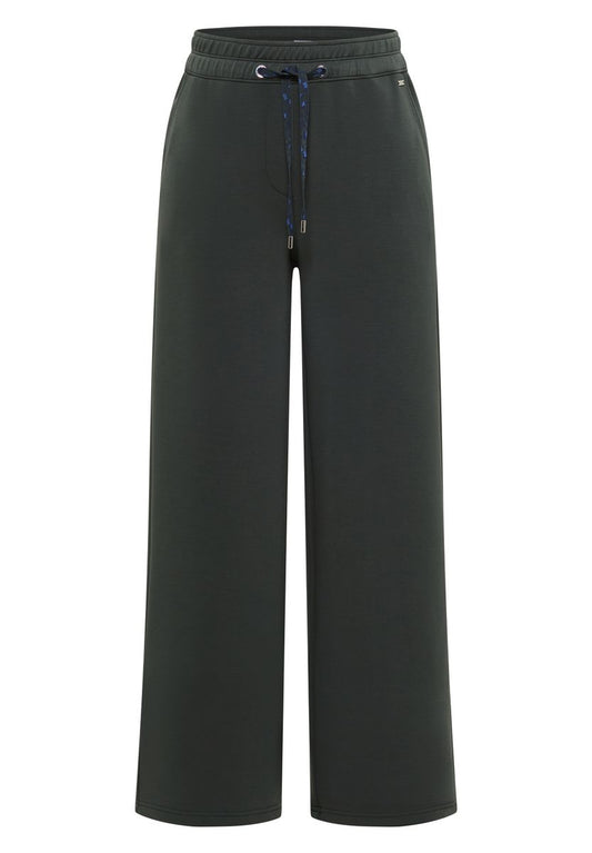 Wide Leg Hose in Silk-Touch-Qualität