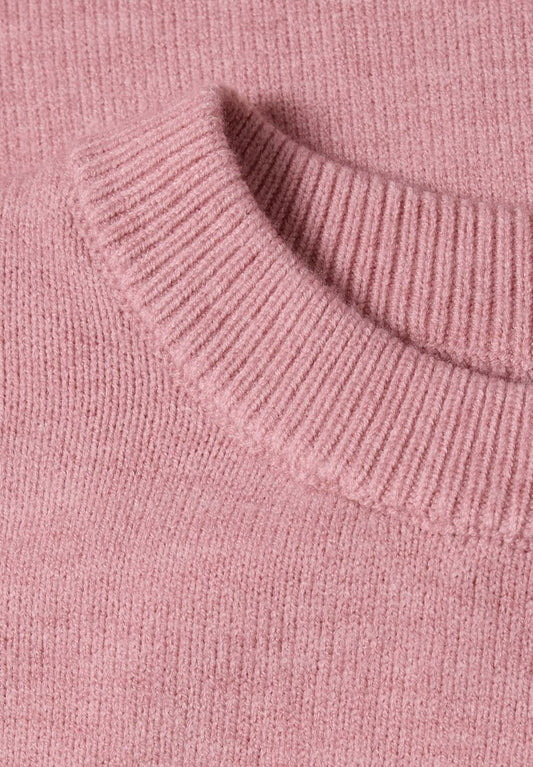 3/4-Arm Pullover mit Rundhals