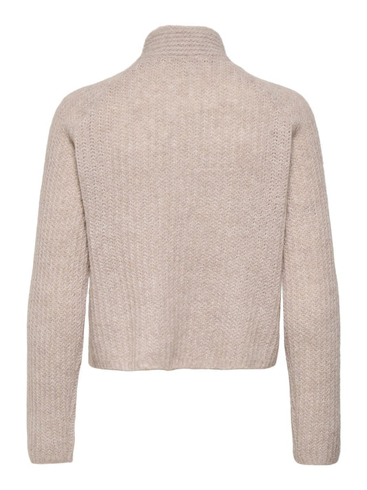 ONLKAPPA LS BOW HIGHNECK KNT