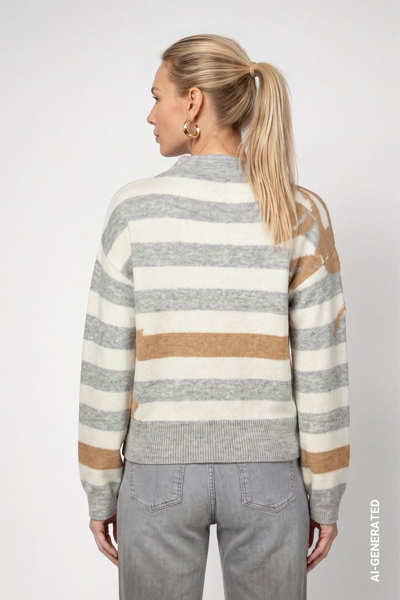 Strickpullover mit weicher Haptik