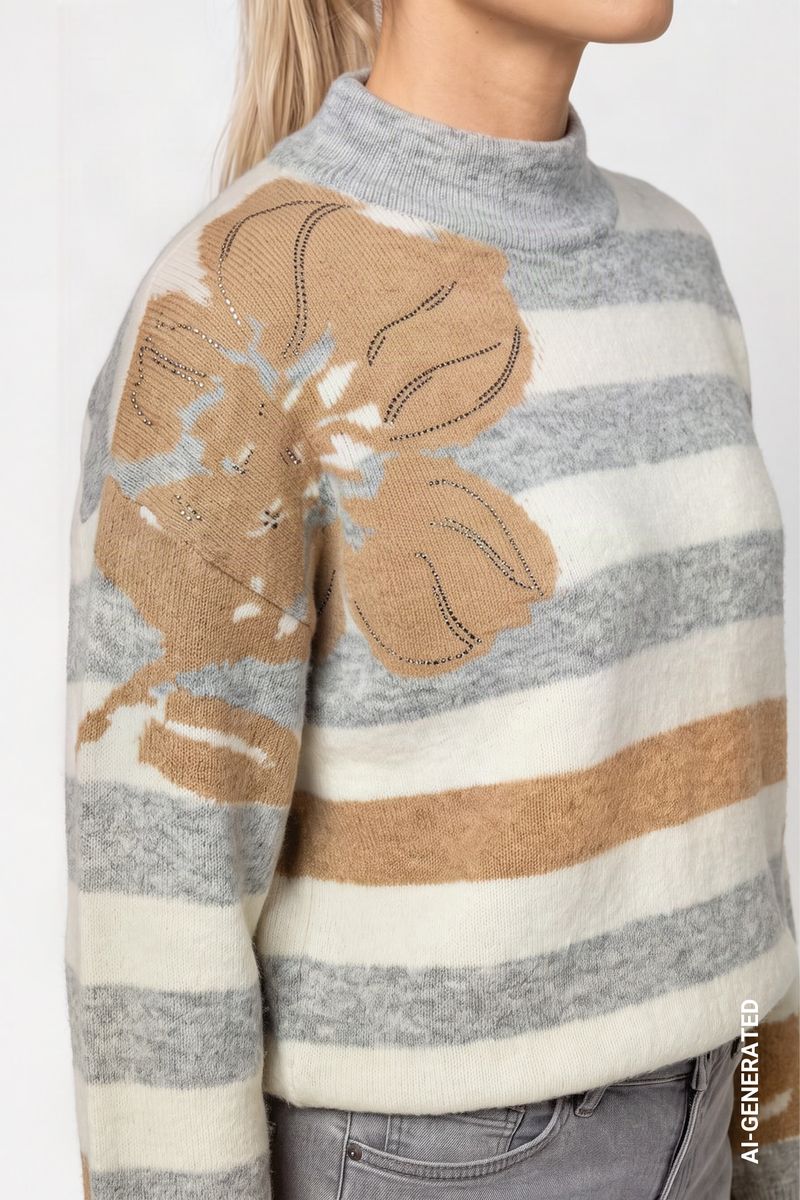 Strickpullover mit weicher Haptik