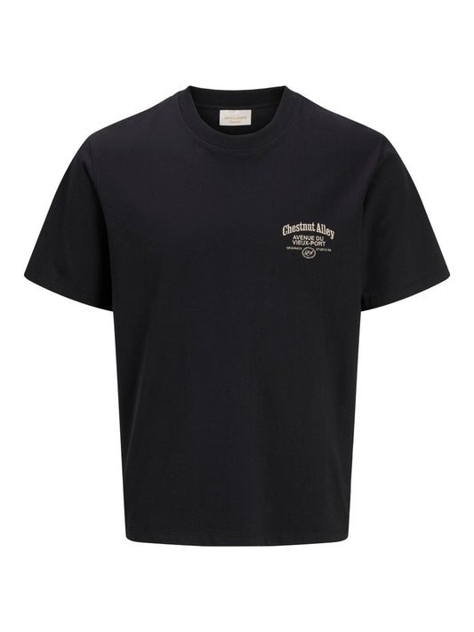 JORMONTREAL TYPO BACK TEE SS CN